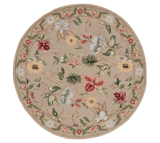 Chelsea Collection HK311 5'-6" X 5'-6" Round Rug by Valerie