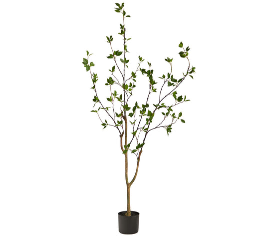 Nearly Natural 5' Minimalist Citrus Artificial Tree