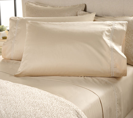 Northern Nights Signature Double Baratta Stripe Sateen Sheet Set- SPKG