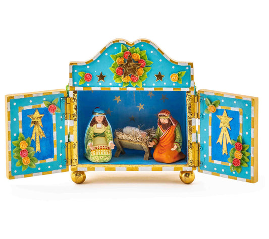 MacKenzie-Childs Mini Nativity Retablo