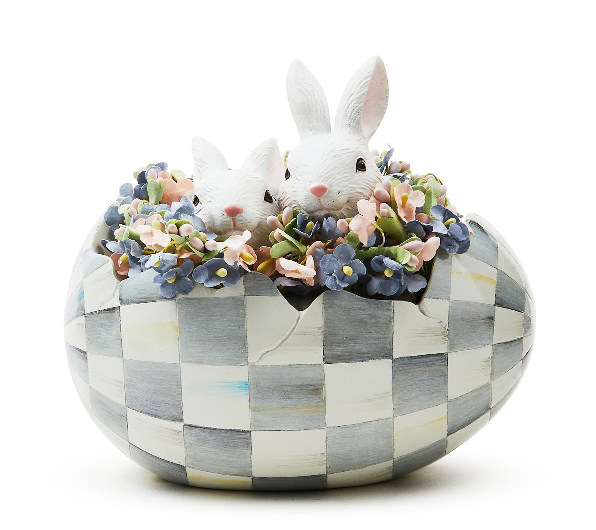 MacKenzie Childs Cameo Peekaboo Egg