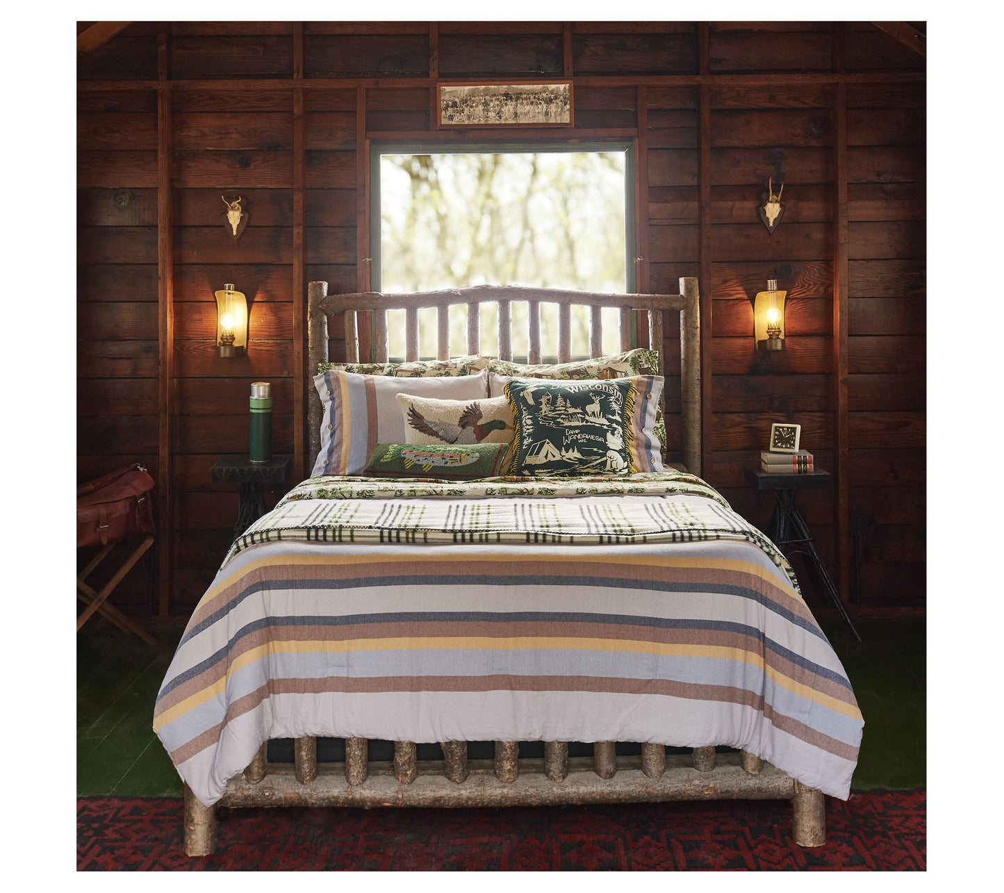 Makers Collective Camp Wandawega Stripe King Comforter Set