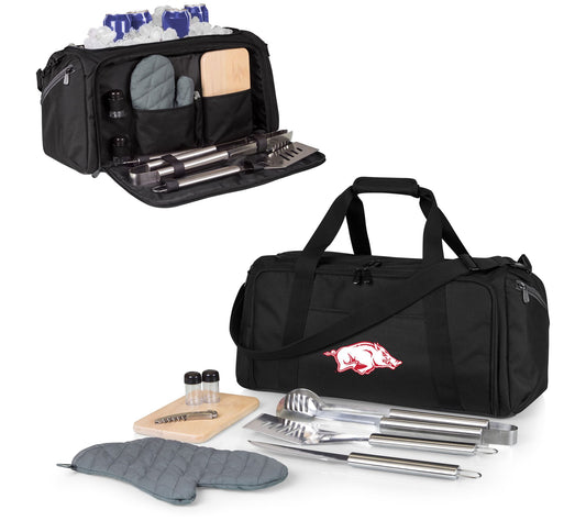 Oniva NCCA BBQ Kit Grill Set & Cooler - Black