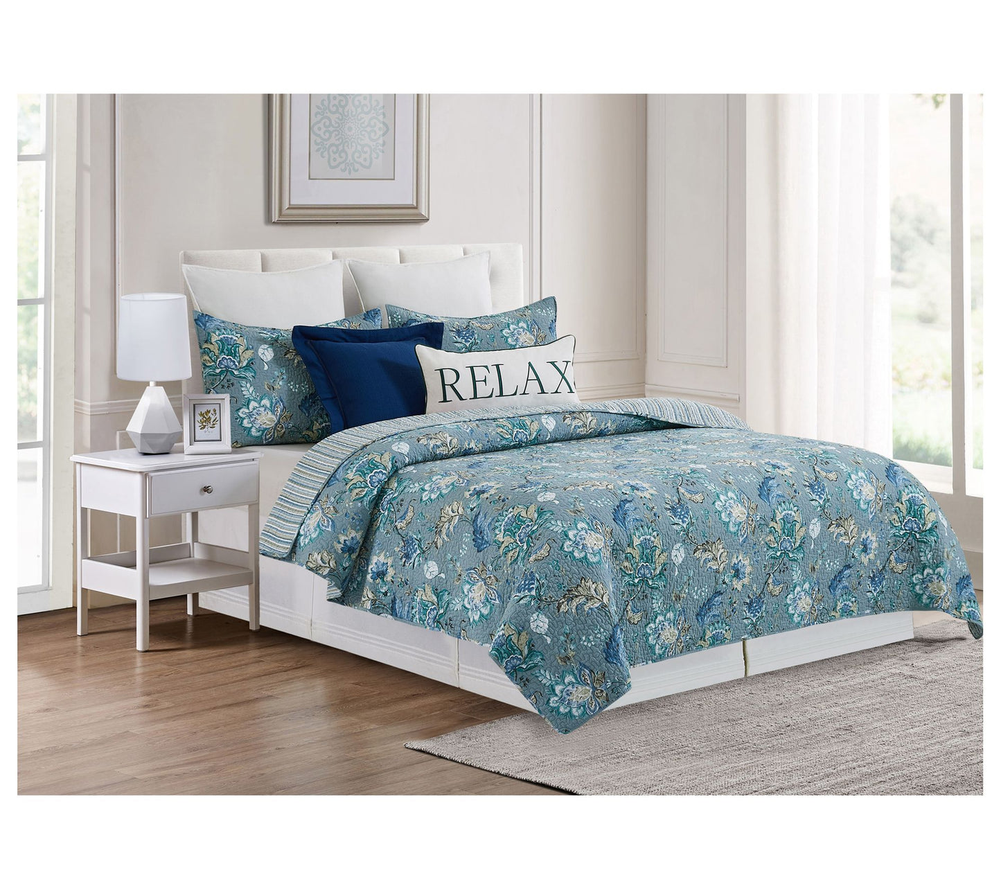Morrison King 3 Piece Quilt Set by Valerie