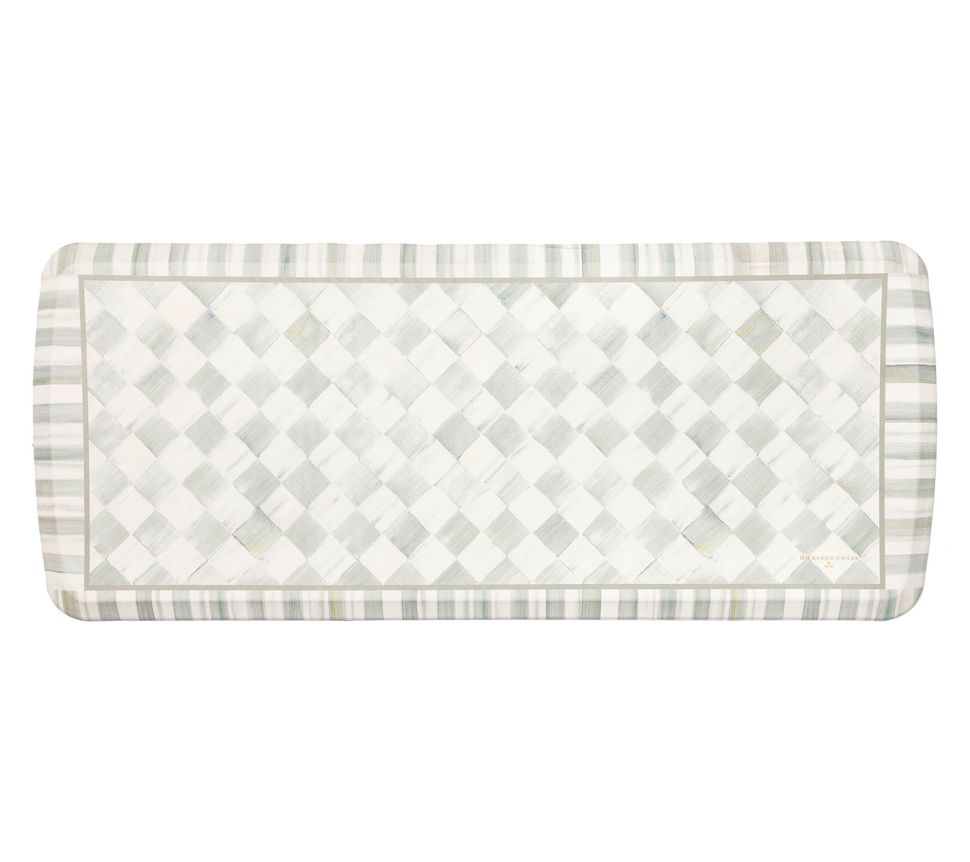 MacKenzie-Childs Sterling Check 20" x 48" GelPro Comfort Mat