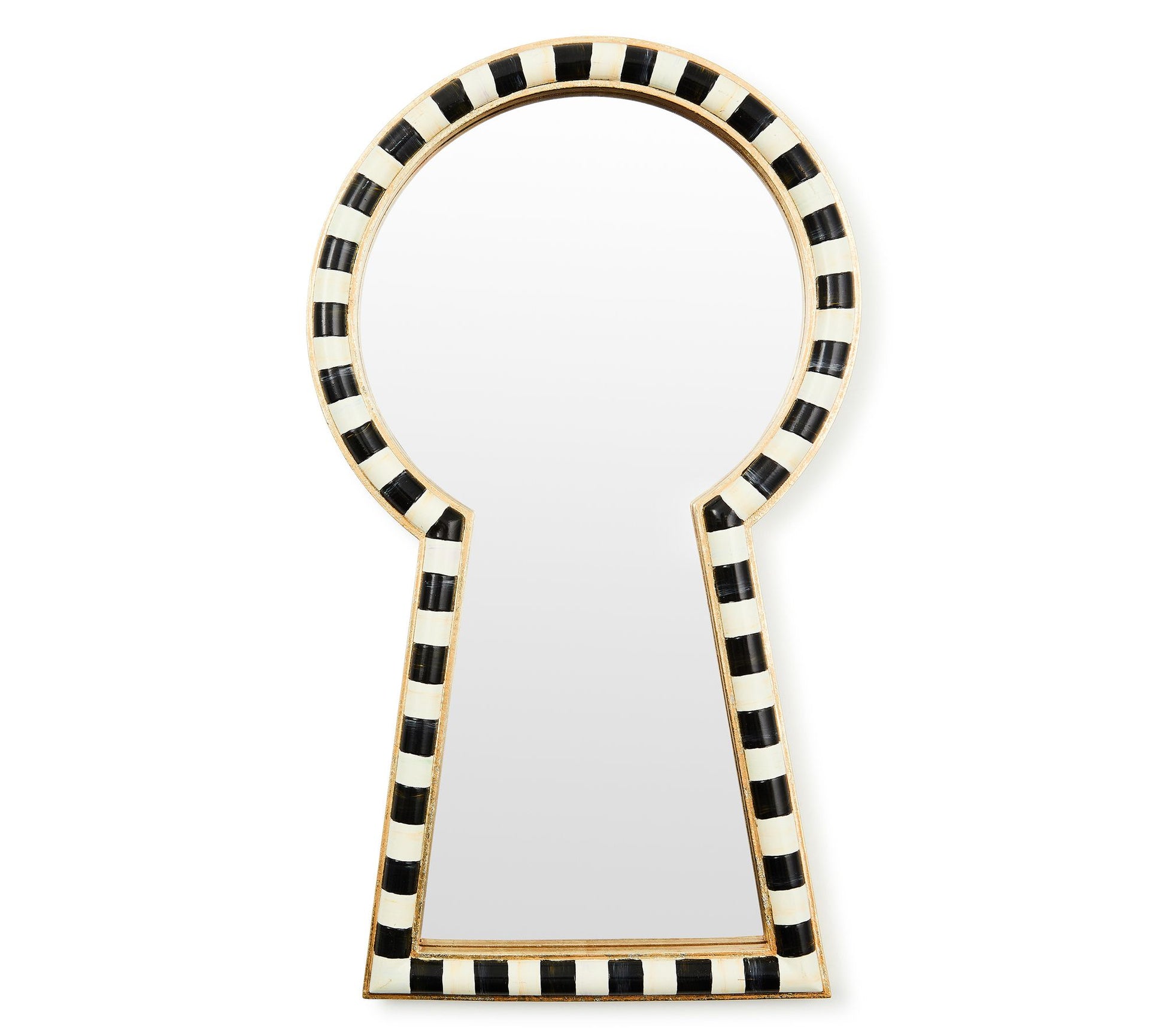 MacKenzie-Childs Keyhole Small Wall Mirror