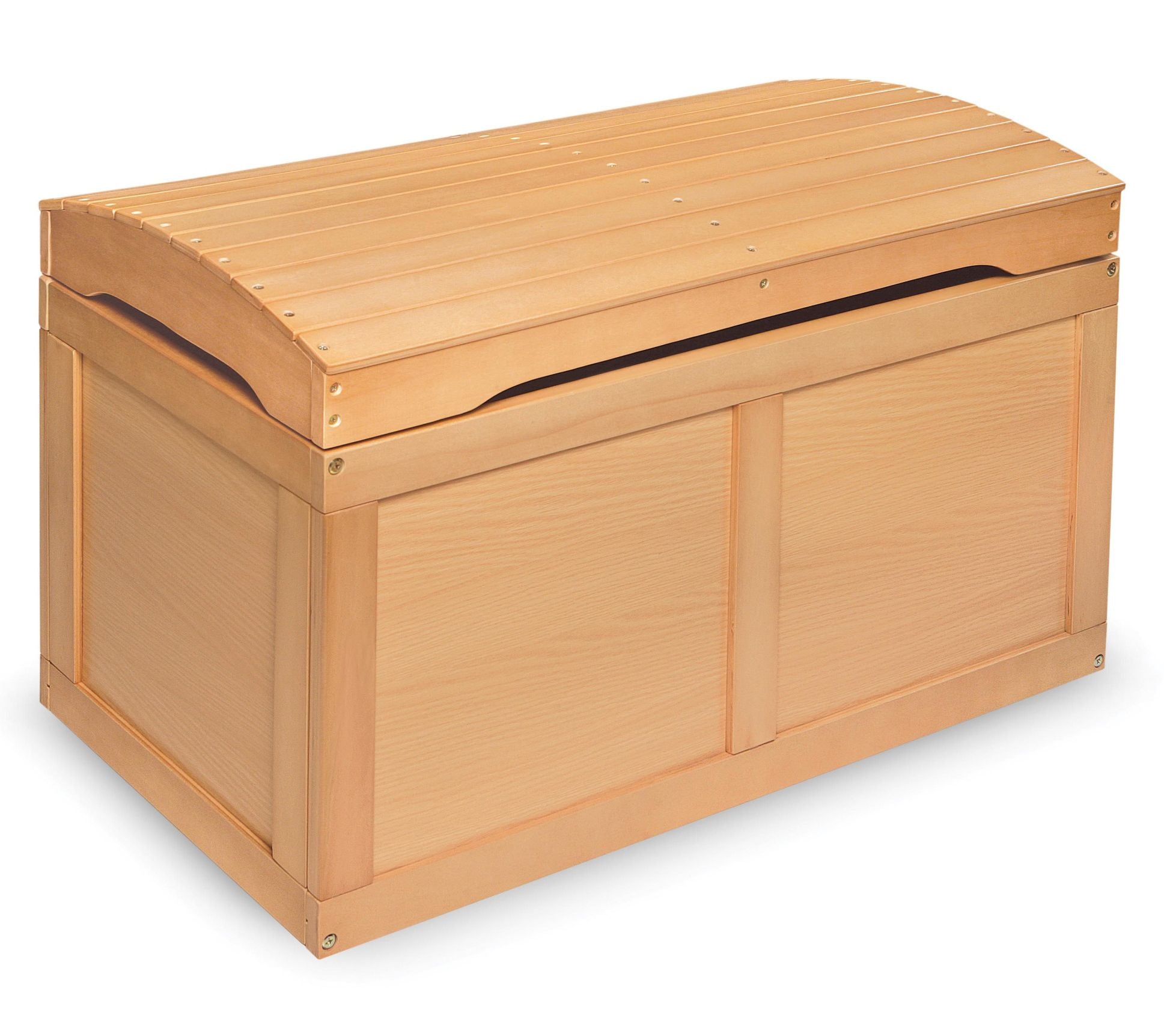 Badger Basket Hardwood Barrel Top Toy Chest