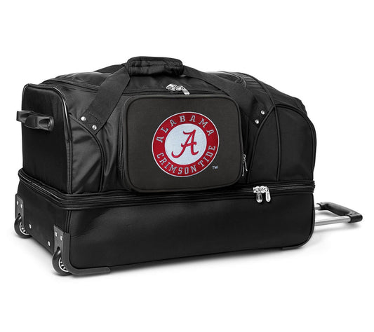 Mojo Licensing NCAA 27" Drop Bottom Wheeled Duffel