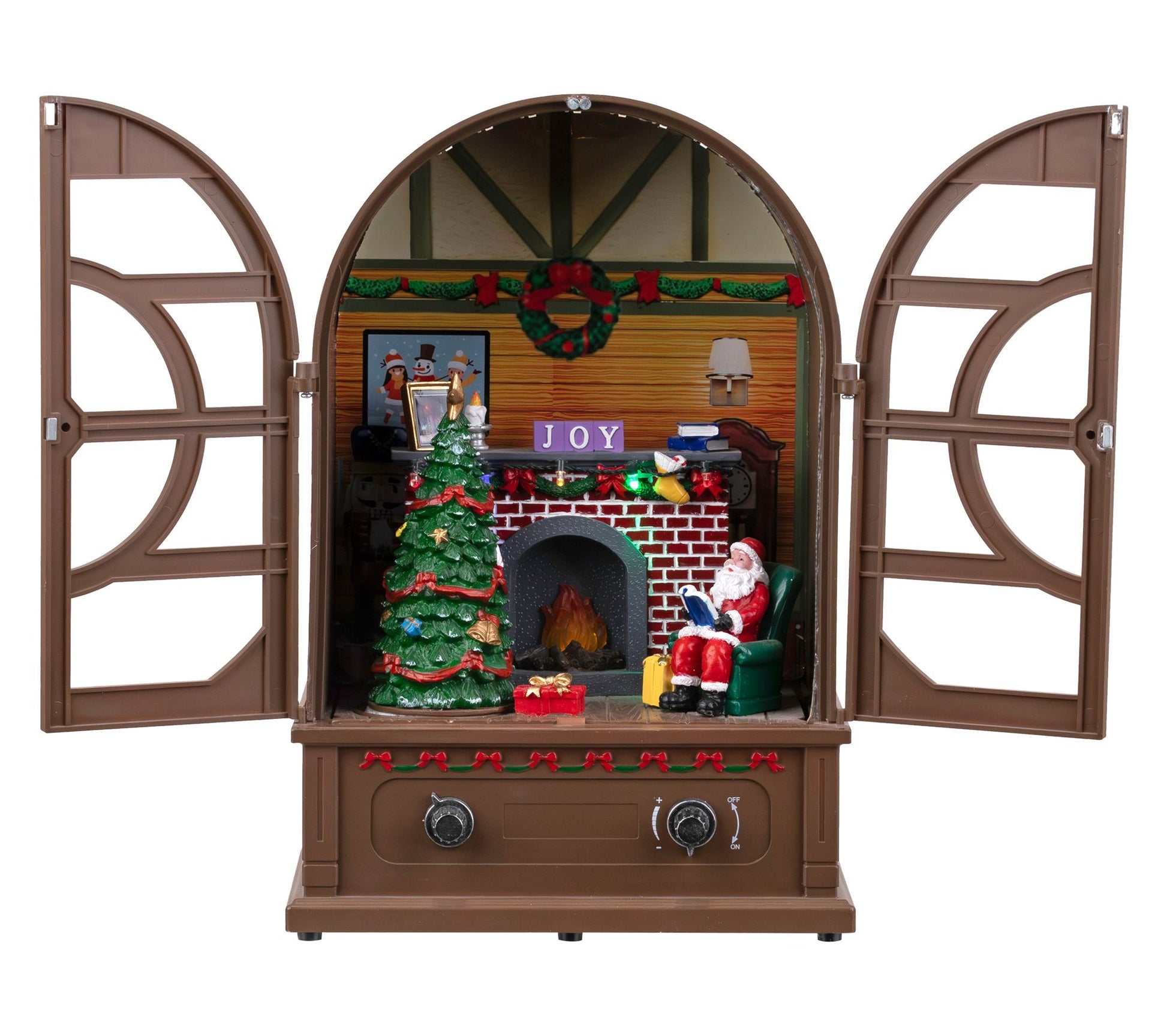 Northlight 12.5" LED Retro Radio Christmas Decoration