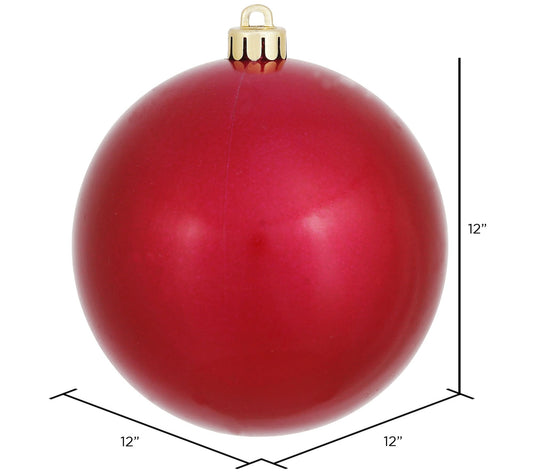 Vickerman 12" Candy Ball Ornament