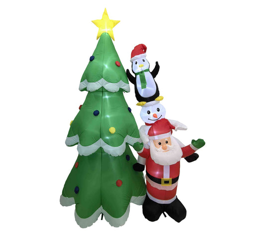 Northlight LED Christmas Tree Outdoor Decoration 8.25'