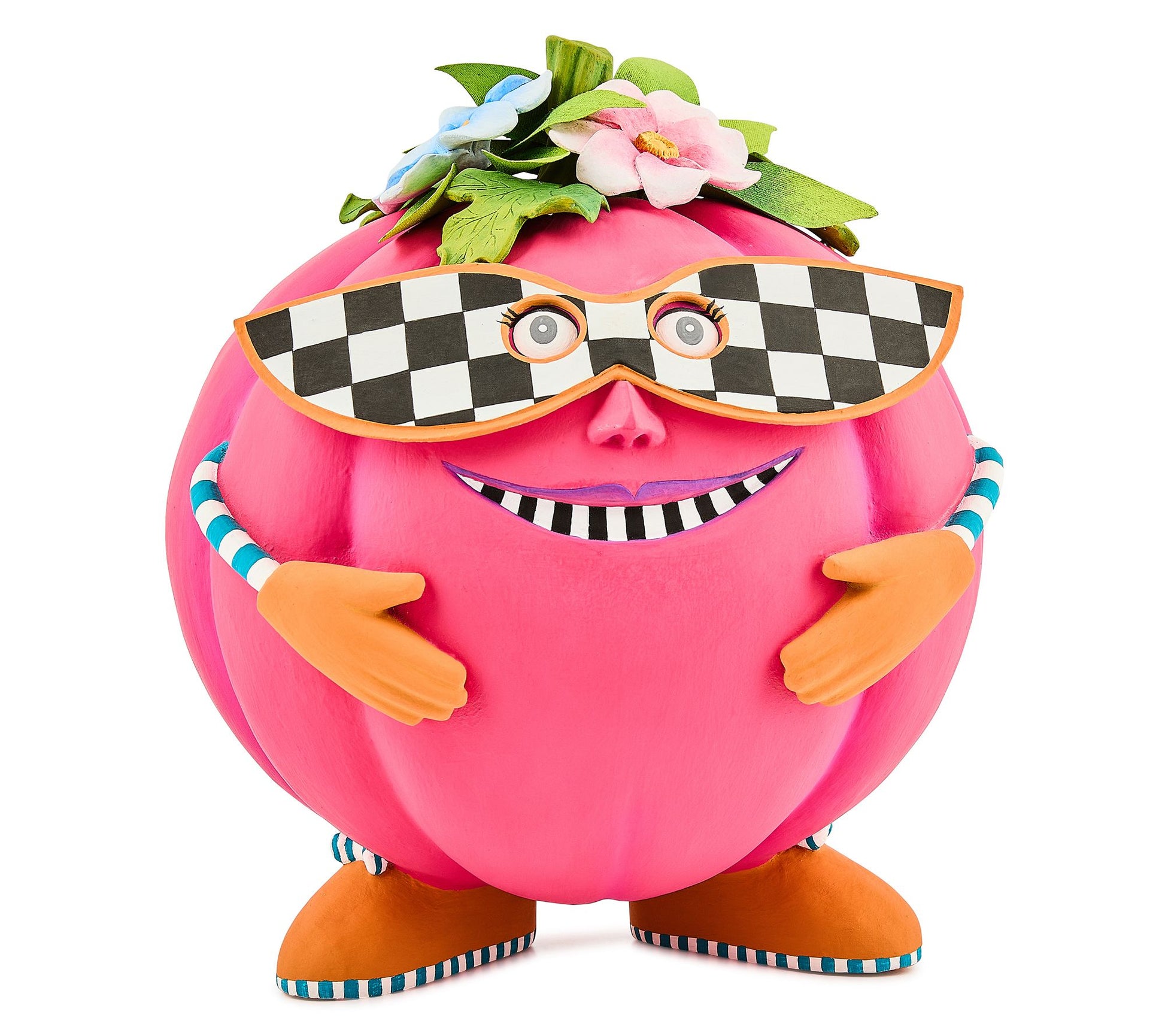 MacKenzie-Childs Madame Masquerade Pumpkin