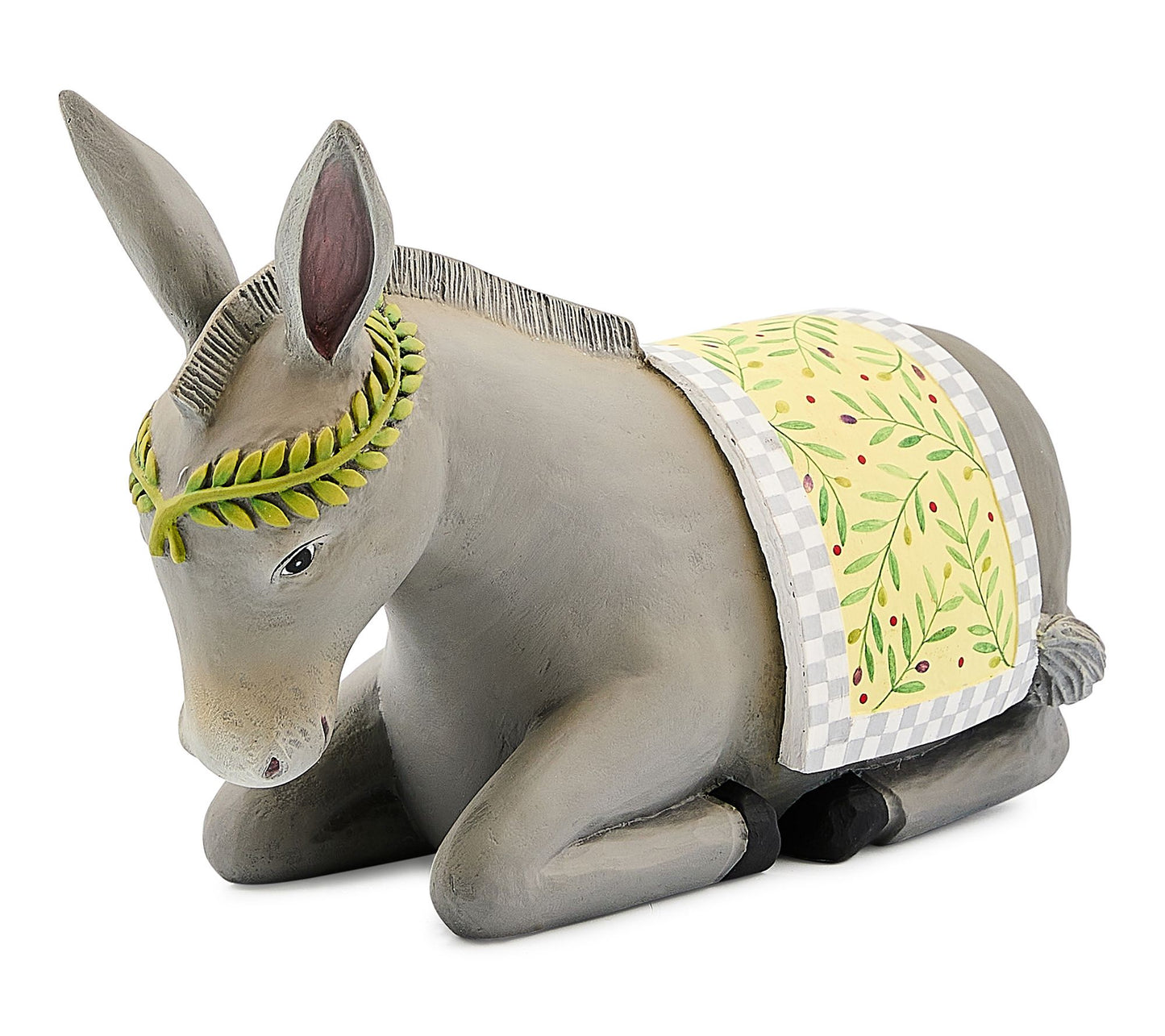 MacKenzie-Childs Nativity Donkey Display Figure