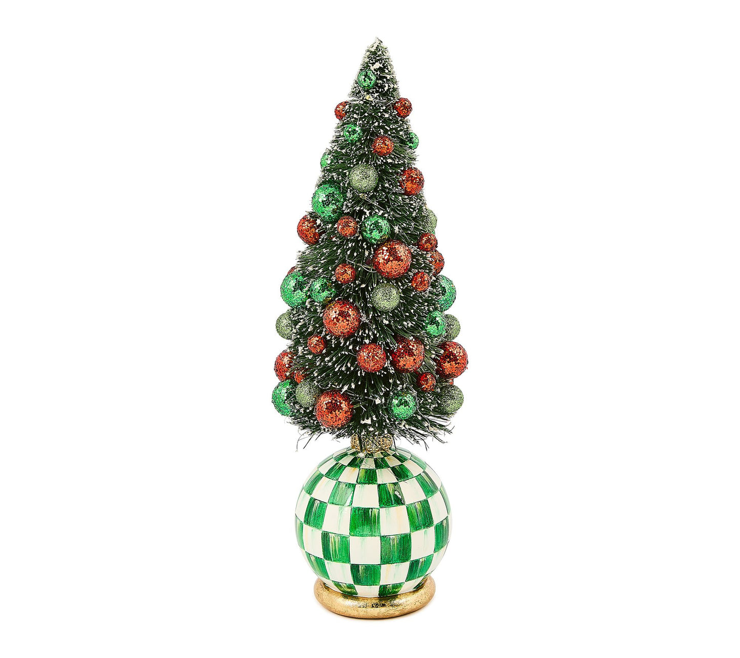 MacKenzie-Childs Illuminated Small Bottle BrushTree