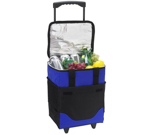 Picnic at Ascot 32-Can Collapsible Rolling Cooler