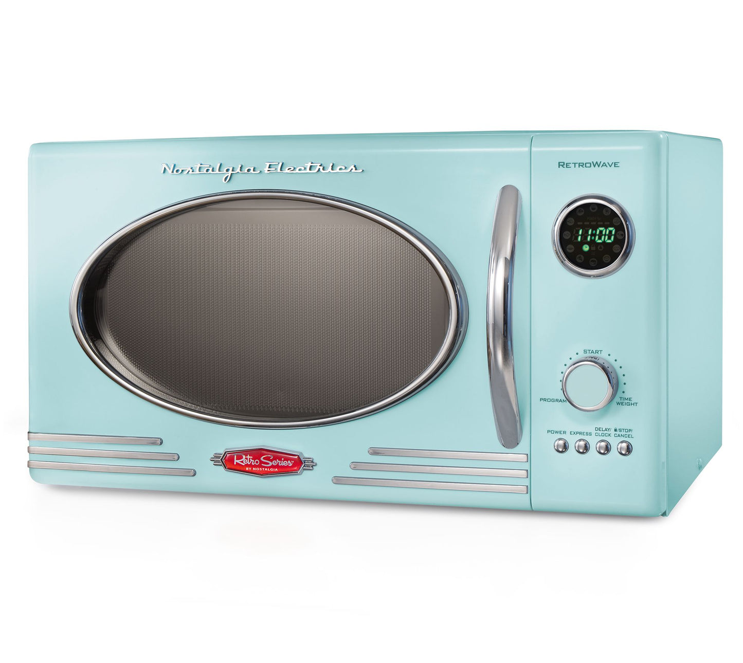 Nostalgia Electrics Retro Series 0.9-Cu. Ft. Microwave Oven