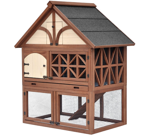 Tudor Rabbit Hutch