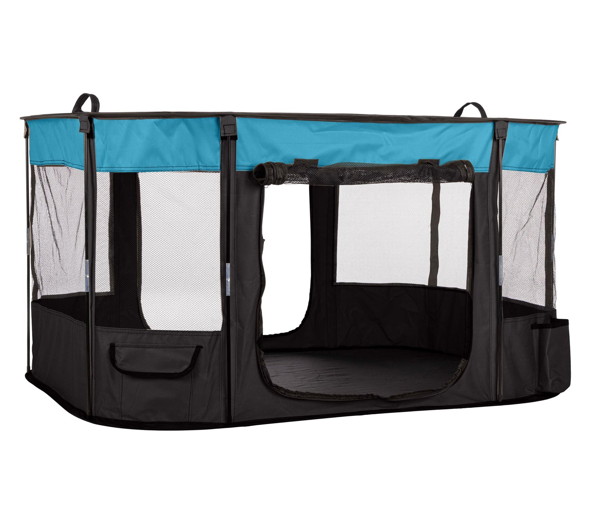 PETMAKER Dog Playpen Kennel with Mesh Windows,Zippered Doors