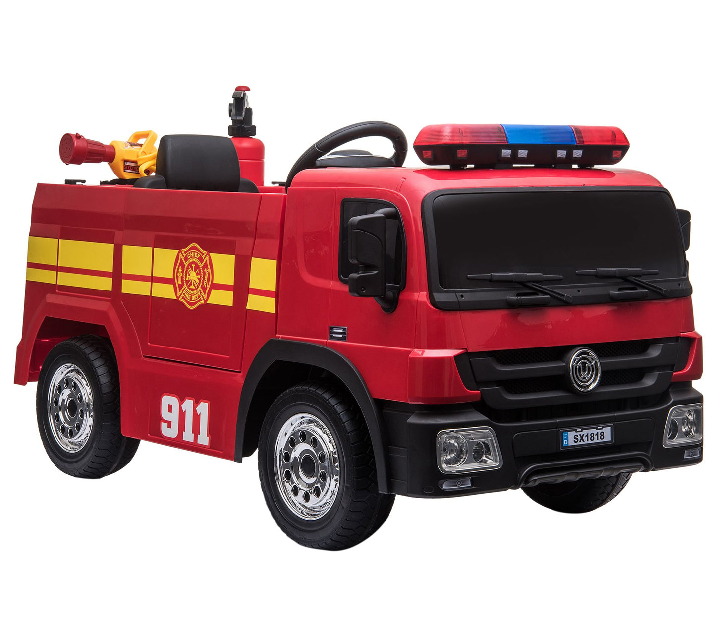 Blazin' Wheels 12 Volt Battery Operated Fire Truck