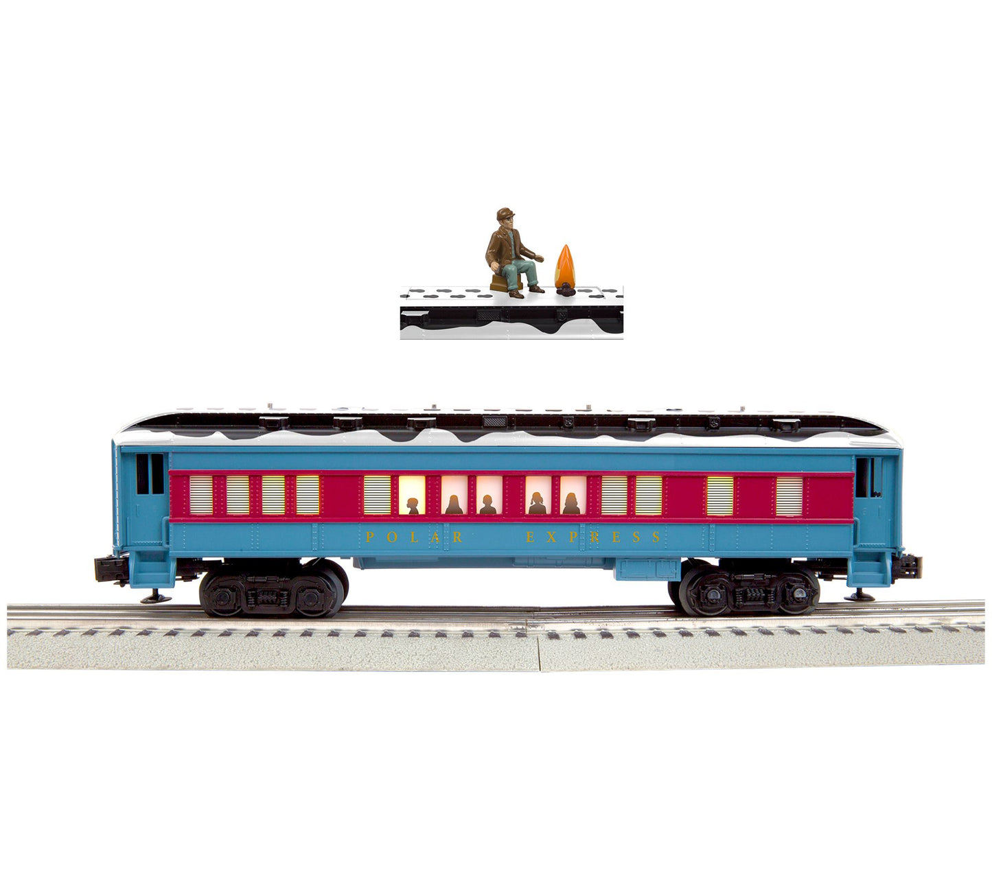 Warner Brothers Polar Express Disappearing HoboTrain Car