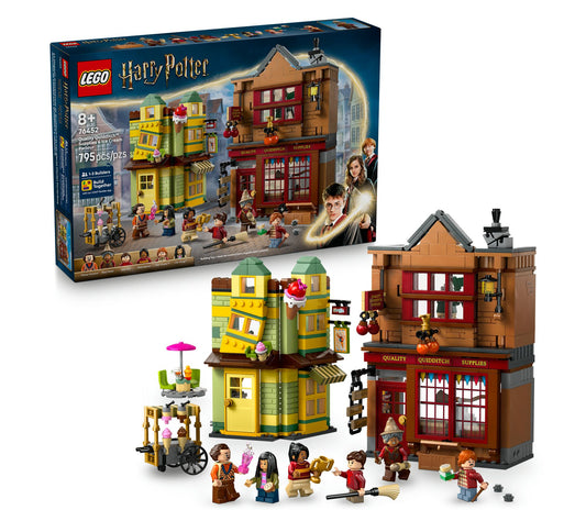 LEGO Harry Potter Quality Quidditch Supplies &Ice Cream Parlo